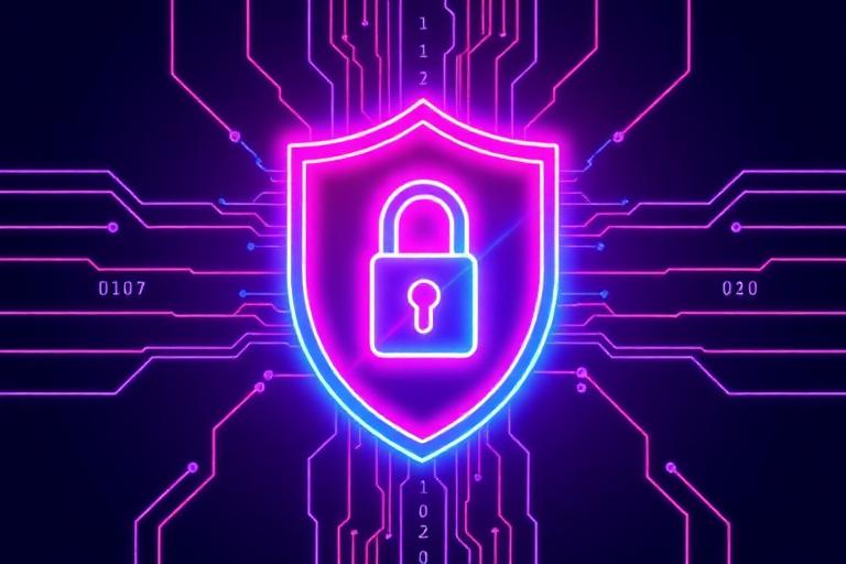 Cybersecurity track illustration